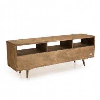 Meuble TV scandinave  3 Tiroirs ANDY En Bois sapin